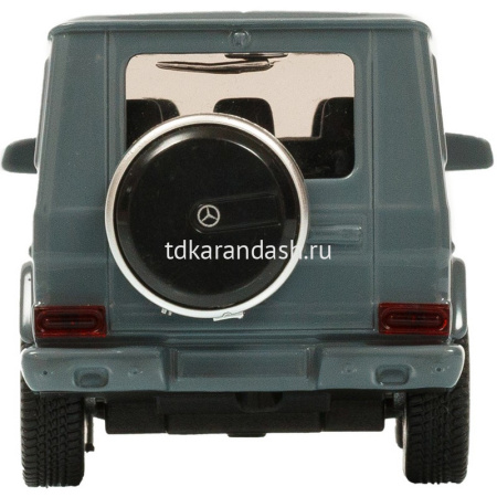 Машина "Mercedes-Benz G350d" серая, инерционная, металл 17,5см (свет, звук, откр.двери) JB1251222 от магазина "Карандаш"