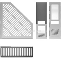 Лоток д/бумаг вертикальный "Classic" ширина 9см серый, пластик 5017 от магазина "Карандаш"