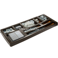 Конструктор металлический "Железная дорога" 860 деталей 00948 от магазина "Карандаш"