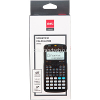 Калькулятор научный 10+2 разрядов 417 функций 180х90х20мм черный ED991ES от магазина "Карандаш"