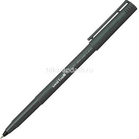 Ручка-роллер "Uni-Ball" 0,5мм черная 66251/UB-104