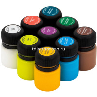 Краски акриловые 9 цветов 20мл "Тропики" матовые 143411884 от магазина "Карандаш"