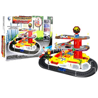 Парковочная станция 50х37,5х8,5см 2 уровня, пластик T03-D06/617 от магазина "Карандаш"