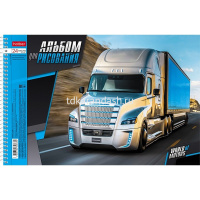 Альбом для рисования А4 24л "World of motors" на спирали, перфорация на отрыв, 5 дизайнов 062435 от магазина "Карандаш"