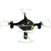 Квадрокоптер р/у "Дрон" 10,5х10,5х2,5см с аккумулятором, пластик (свет, звук, переворот на 360°) X20 от магазина "Карандаш"