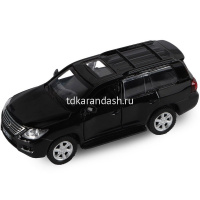 Картинка Машина "Lexus LX570" черная, инерционная, металл 17,5см (свет, звук, откр.двери) JB1200169 от магазина "Карандаш" Машина "Lexus LX570" черная, инерционная, металл 17,5см (свет, звук, откр.двери) JB1200169 от магазина "Карандаш"