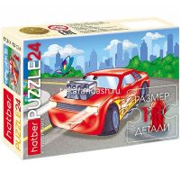 Пазлы 24 эл. "Тачки" 13х17,5см 4 вида 24ПЗ5/068997 от магазина "Карандаш"