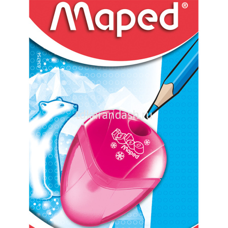 Точилка 1 отв. "I-Gloo" с контейнером, пластик, цвет ассорти 534754 от магазина "Карандаш"