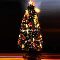 Ель 150см светодиодная, с игрушками, 8 режимов, желтый свет ЕЛ2 от магазина "Карандаш"