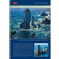 Тетрадь А4 96л клетка "Живопись и мир" на спирали 4 дизайна 083012 от магазина "Карандаш"