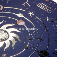 Тетрадь А4 80л клетка "Supernova" жесткая подложка на гребне матовая ламинация 2 дизайна 067909 от магазина "Карандаш"