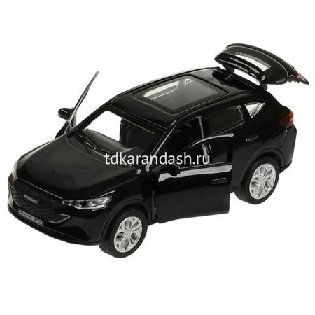 Машина "Haval f7" черная, инерционная, металл 12см (открывающиеся двери) F7-12-BK-WOD от магазина "Карандаш"