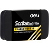 Ластик "Scribe Infinite" прямоугольный, 30х11х46мм черный EH00610