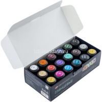 Краски акриловые 18 цветов 20мл глянцевые 29412149 от магазина "Карандаш"