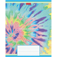 Тетрадь А5 18л клетка "Завяжи-Покрась" на скобе матовая ламинация 5 дизайнов 18Т5лВ1/068442 от магазина "Карандаш"