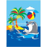 Набор для аппликации "Дельфинчик" 2-555/04 от магазина "Карандаш"