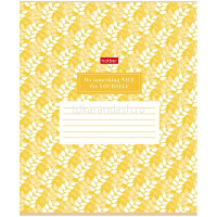 Тетрадь А5 24л клетка "Trend pattern" на скобе 5 дизайнов 24Т5В1/068448 от магазина "Карандаш"