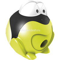 Точилка 1 отв. "Croc Signal" интерактивная, с контейнером, пластик, 3 цвета 017711 от магазина "Карандаш"