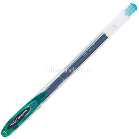 Ручка гелевая "Signo" 0,7мм зеленая 66289/UM-120