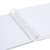 Скетчбук 17х17см 80л 120г/м2 "Рисуй!" евроспираль, твердая обложка 087795 от магазина "Карандаш"