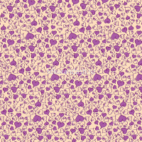 Набор цветной бумаги 29х29см 12л "Сердечки" №12 двухсторонняя 2-056/12 от магазина "Карандаш"