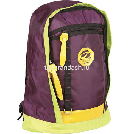 Рюкзак "Japan Style" 43x32x16см, 480гр, 1 отделение, 1карман, фиолетовый с цветными вставками 703250