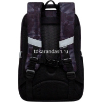 Рюкзак 27,5х39х15см, 800гр, 1 отделение, 4 кармана, черный с обвесом RAn-589-1 от магазина "Карандаш"