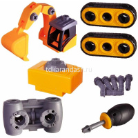 Конструктор "Экскаватор" 20х13х13см с отверткой, пластик 2293080/1085 от магазина "Карандаш"