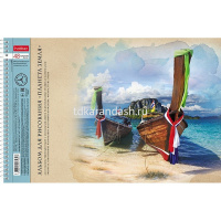 Альбом для рисования А4 48л "Планета Земля" на спирали, перфорация на отрыв, 5 дизайнов 051888 от магазина "Карандаш"