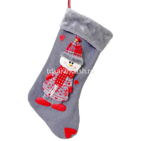 Мешок для подарков Сапожок 20х50см 3 вида 210413-46 от магазина "Карандаш"