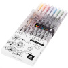 Набор гелевых ручек 8цв 0,5мм "Sketch&Art. Uni Write. Colors" корпус Soft Touch 20-0306 от магазина "Карандаш"