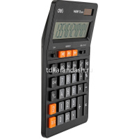 Калькулятор 12 разрядов 205х155х35мм черный EM444 от магазина "Карандаш"