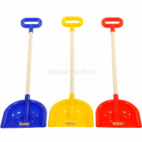 Лопатка детская 67,4см пластик, деревянная ручка 41975/УТМ01089388 от магазина "Карандаш"