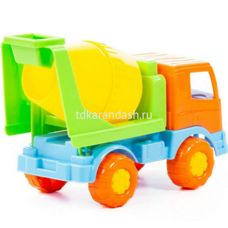 Бетоновоз "Тёма" в сетке, пластик 16,5x8,3x11,3см 3260 от магазина "Карандаш"