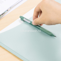 Папка-конверт на кнопке А4 0,18мм с расширением, 4 цвета EF763 от магазина "Карандаш"