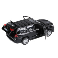 Картинка Машина "Lexus LX-570" черная, инерционная, металл 12см (открывающиеся двери) LX570-BK от магазина "Карандаш" Машина "Lexus LX-570" черная, инерционная, металл 12см (открывающиеся двери) LX570-BK от магазина "Карандаш"
