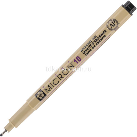 Ручка капиллярная "Pigma Micron" 0,6мм черная XSDK1049