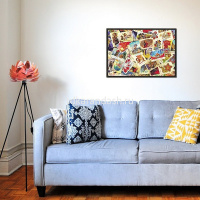 Пазлы 1000 эл. "Premium. Ностальгия. Открытки СССР" 68х48см 1000ПЗ2_30526/084091 от магазина "Карандаш"