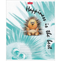 Тетрадь А5 12л узкая линия "Милашки" на скобе 5 дизайнов 12Т5В7/062635 от магазина "Карандаш"