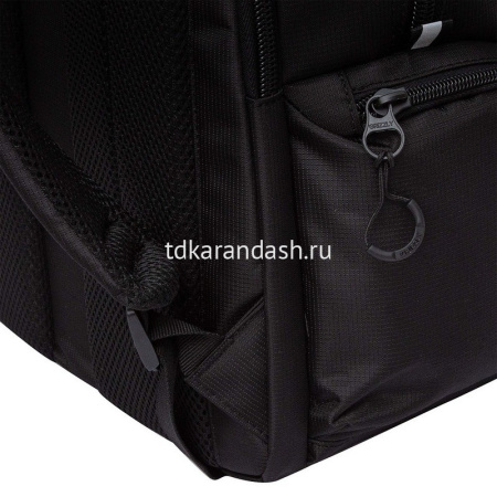 Рюкзак 32х42х22см, 1100гр, 2 отделения, 4 кармана, черный/темно-желтый RU-423-14/10 от магазина "Карандаш"