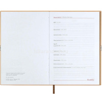 Ежедневник 2026 А5 "Escalada" 352стр., бежевый, искусств.кожа "Тиволи Глосс", на резинке 70276 от магазина "Карандаш"