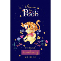 Блокнот А7 48л "Винни и его друзья" клетка, склейка, 3-х цветный блок, 5 дизайнов 48Б7В1к от магазина "Карандаш"