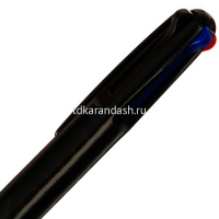 Ручка шариковая 0,5мм, автомат, 3-х цветная, 2 цвета корпуса BTM-BP-123-3/11713-24 от магазина "Карандаш"