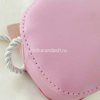 Сумочка "Кошечка" 12х10,5х4см 1 отделение, искусственная кожа, розовая SD2265 от магазина "Карандаш"
