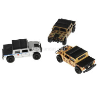 Картинка Машина "HUMMER H1" инерционная, металл 12см, 3 вида (открывающиеся двери) SB-18-09-H1-DB от магазина "Карандаш" Машина "HUMMER H1" инерционная, металл 12см, 3 вида (открывающиеся двери) SB-18-09-H1-DB от магазина "Карандаш"