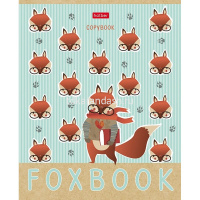 Тетрадь А5 24л клетка "ZOO_book" на скобе 5 дизайнов 24Т5В1/072254 от магазина "Карандаш"