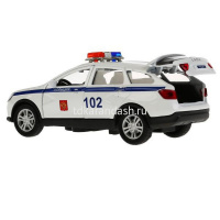 Картинка Машина "Lada Vesta SW Cross. Полиция" белая, инерционная, металл 12см (открывающиеся двери) VESTACRO от магазина "Карандаш" Машина "Lada Vesta SW Cross. Полиция" белая, инерционная, металл 12см (открывающиеся двери) VESTACRO от магазина "Карандаш"