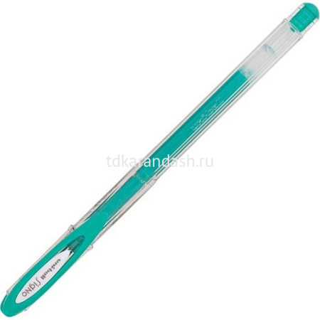 Ручка гелевая "Signo" 0,7мм зеленая пастель 69870/UM-120AC