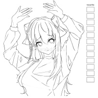 Раскраска "Аниме для работы маркерами. Ярко-розовая" 64стр. 978-5-00141-810-8 от магазина "Карандаш"