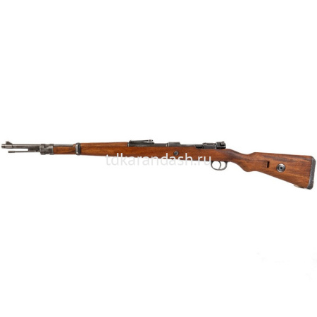 Карабин Маузера K-98 Германия, I и II Мировые войны 110,5см, без ремня, состаренный, металл/дерево от магазина "Карандаш"